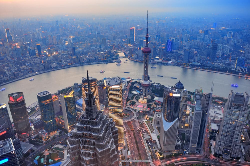 Shenzhen modern cityscape
